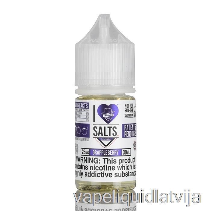 Grappleberry - I Love Salts - 30ml 25mg Vape šķidrums